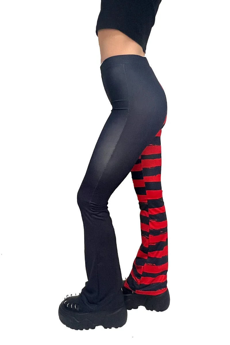 Blood Bat Striped Flares [BLACK/RED] - Image 10