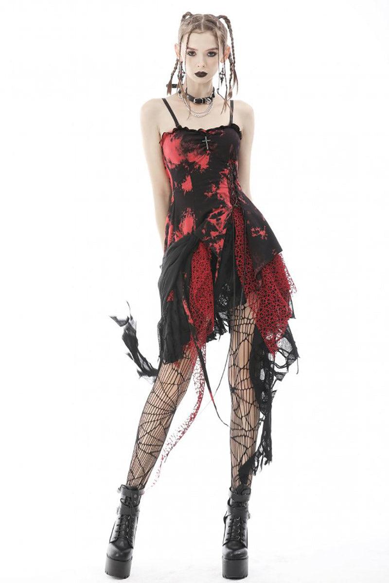 Blood Bride Distressed Punk Dress - Image 3