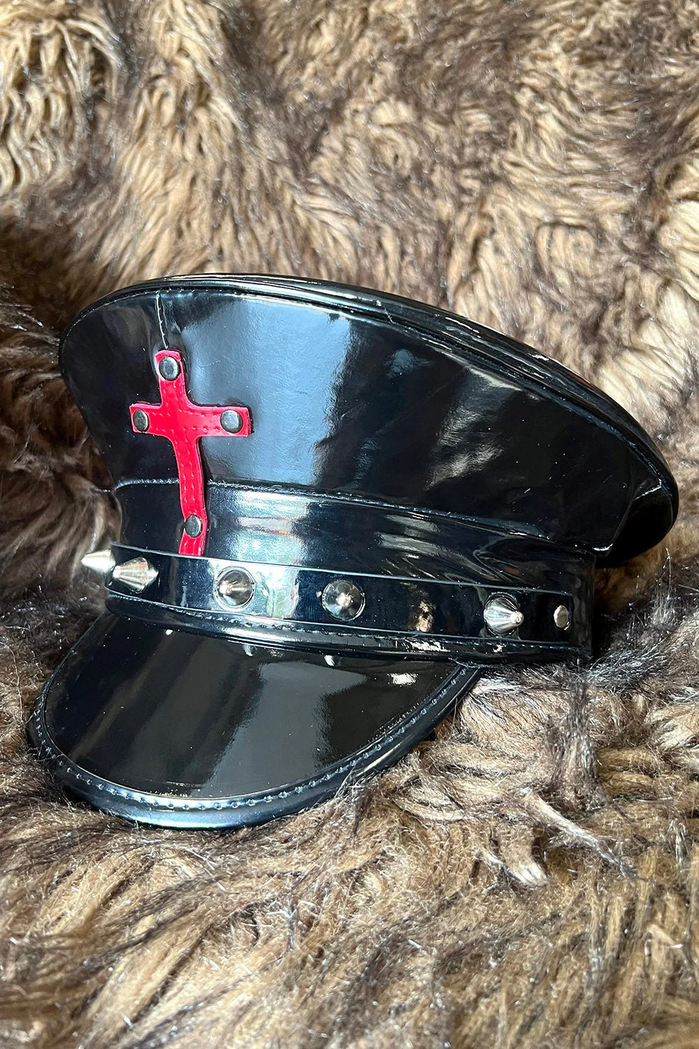 Blood Oath Spiked Captain Hat [RED CROSS] - Image 2