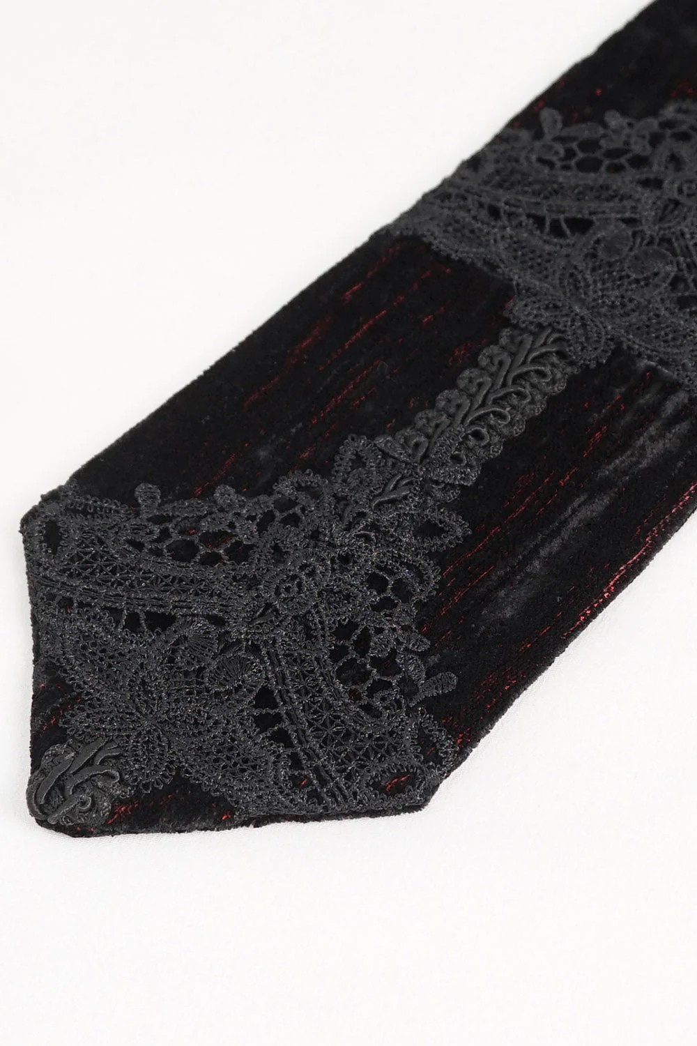 Blood Sacrifice Velvet Necktie - Image 9