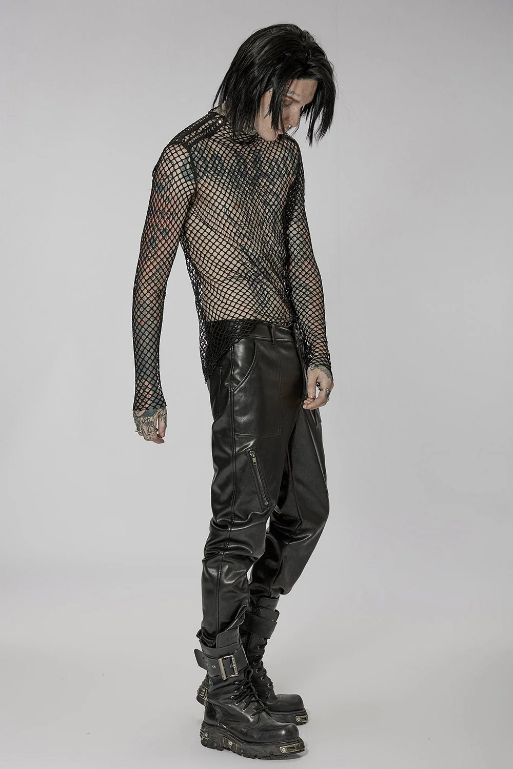 Bloodcurdle Fishnet Top - Image 9