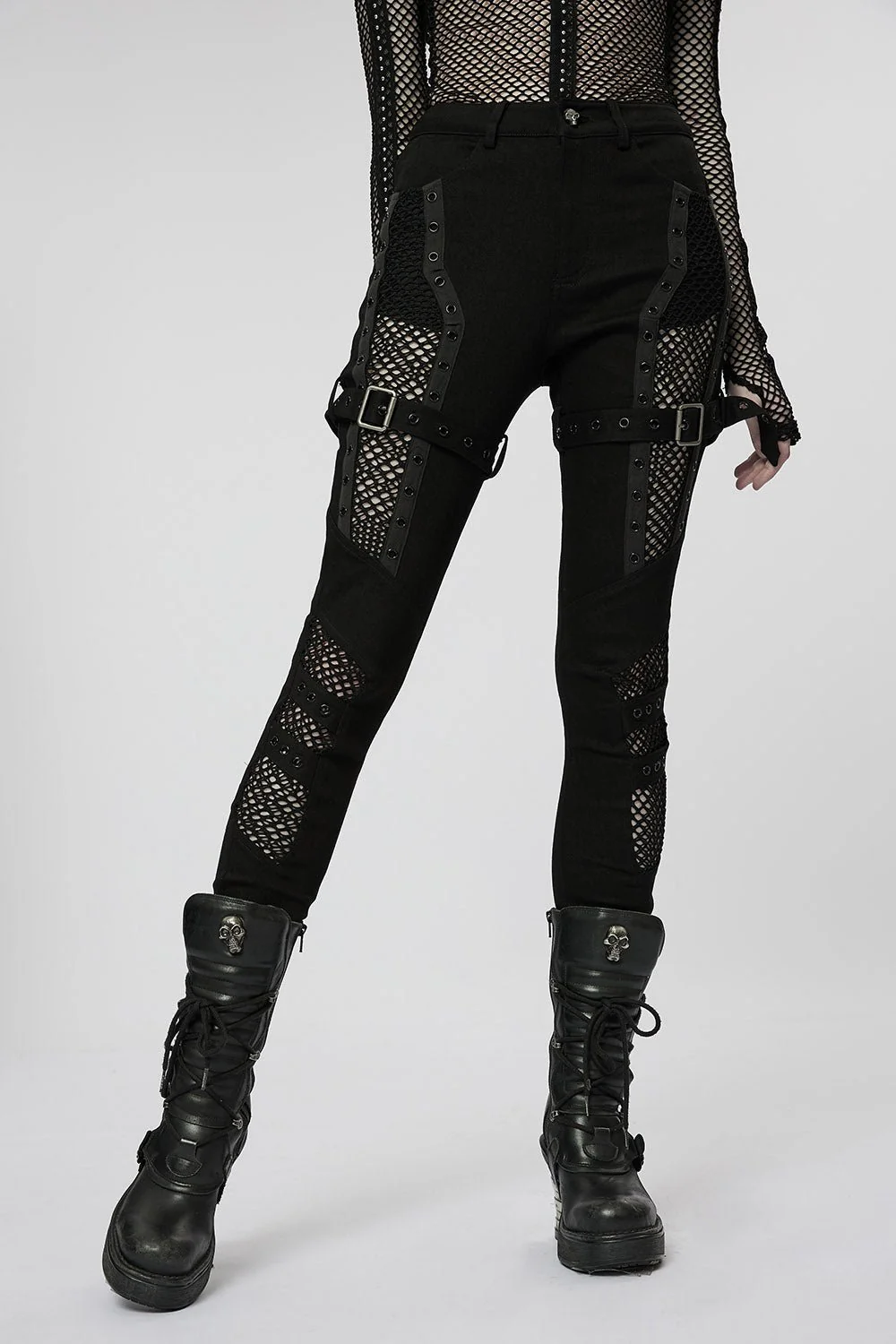 Bonecrusher Fishnet Pants - Image 2