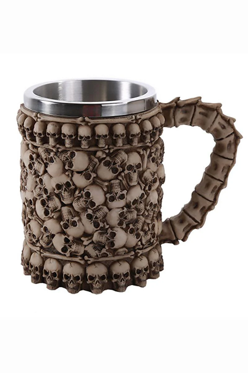 Boneyard Skull Mug