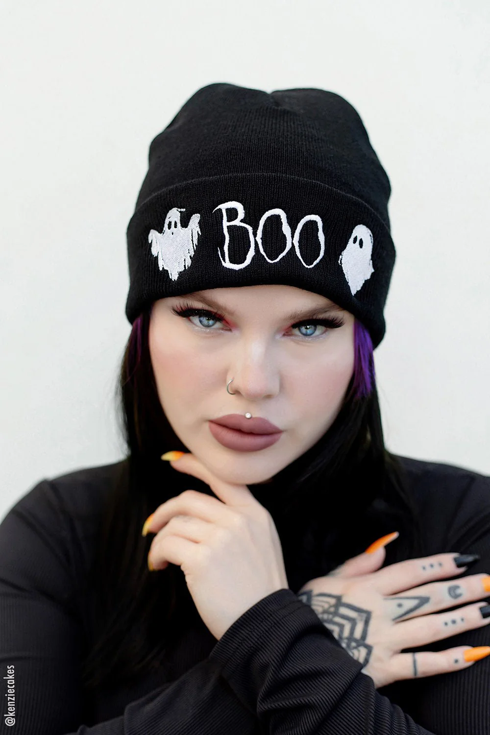 BOO Ghosts Beanie - Image 2