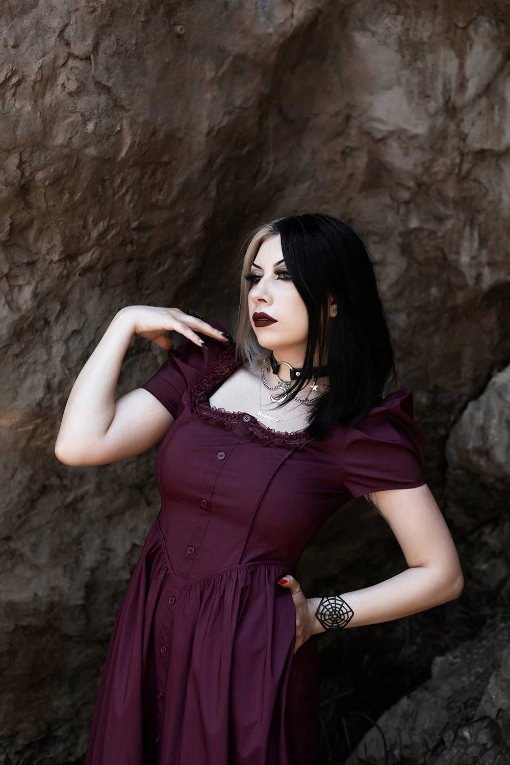 Bordeaux Dress - Image 4