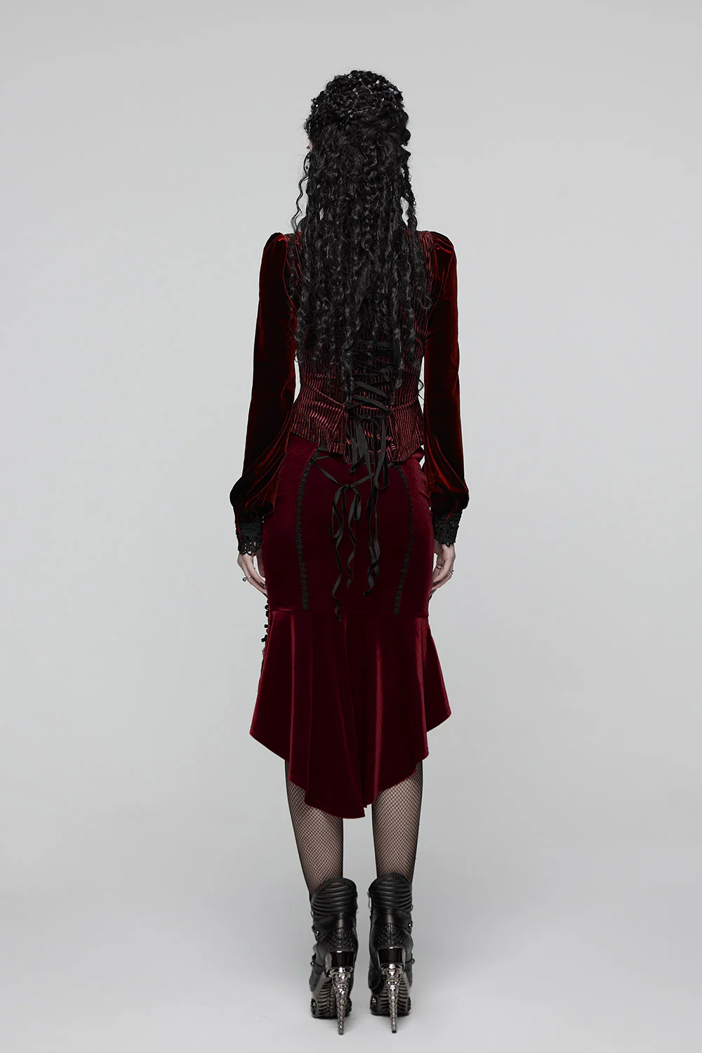 Bride of Dracula Skirt [Blood Red] - Image 10