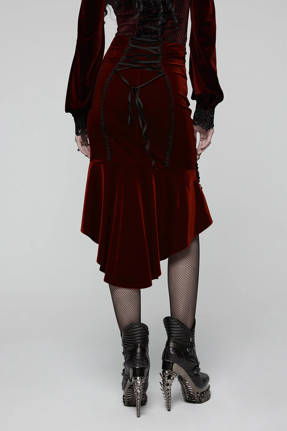 Bride of Dracula Skirt [Blood Red] - Image 2