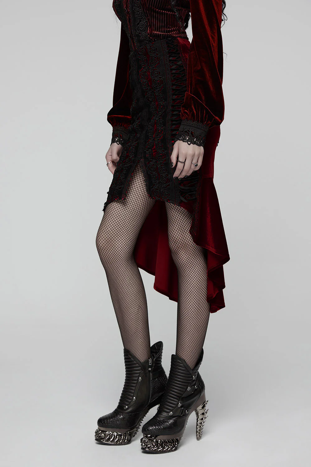 Bride of Dracula Skirt [Blood Red] - Image 3