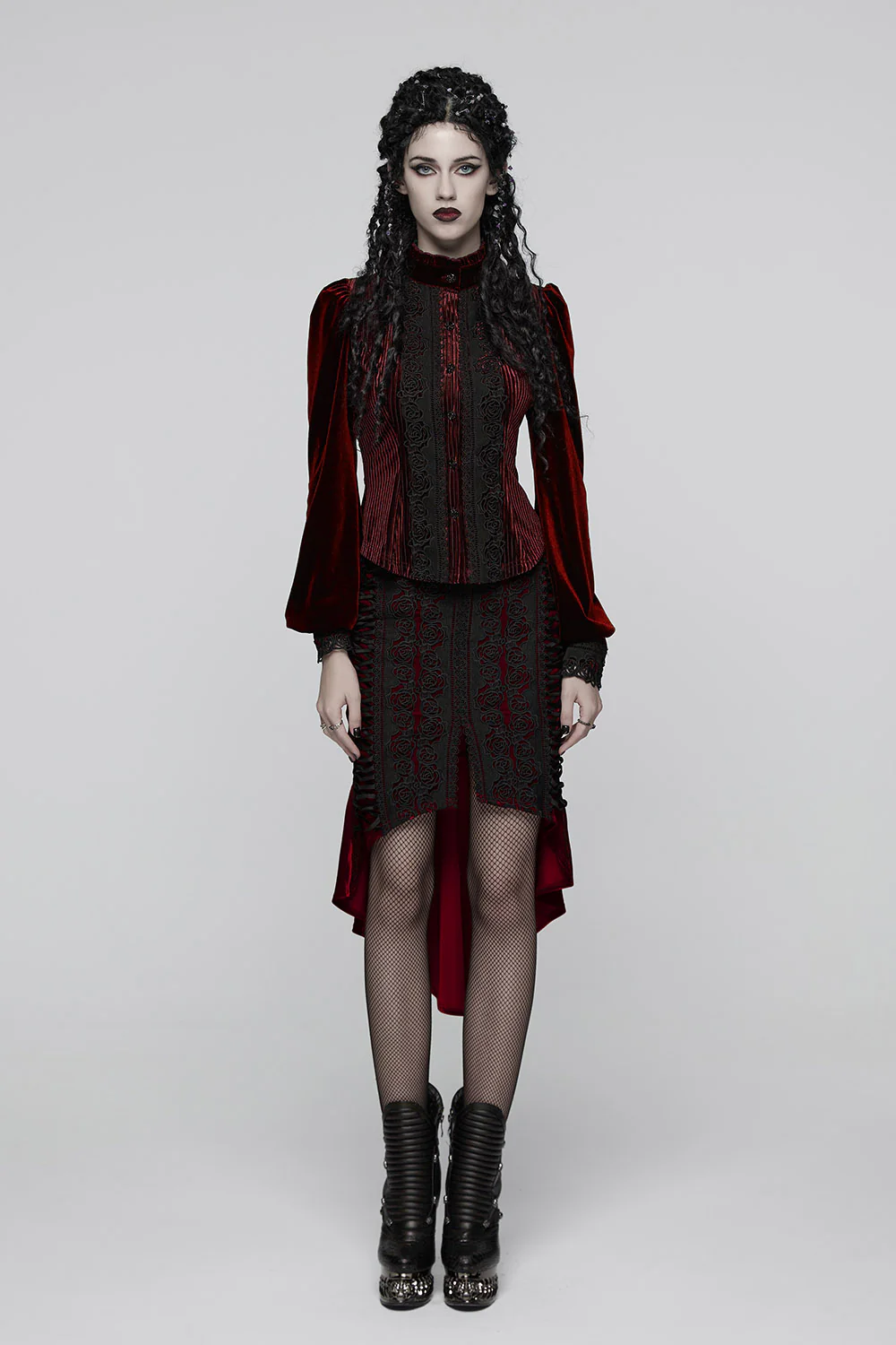 Bride of Dracula Skirt [Blood Red] - Image 8