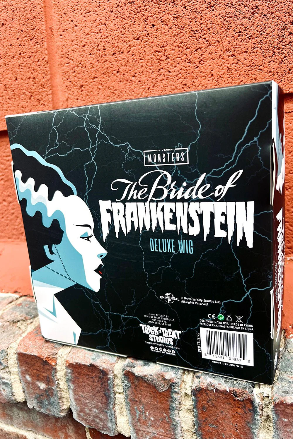 Bride of Frankenstein Deluxe Wig - Image 3