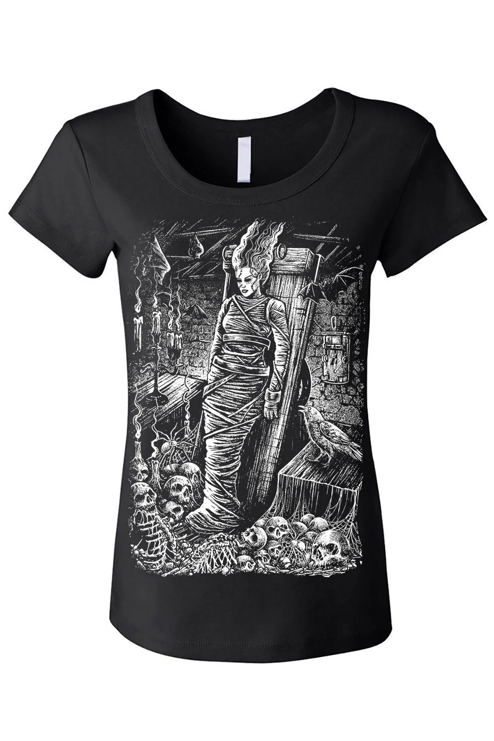 Bride of Frankenstein T-shirt - Image 5