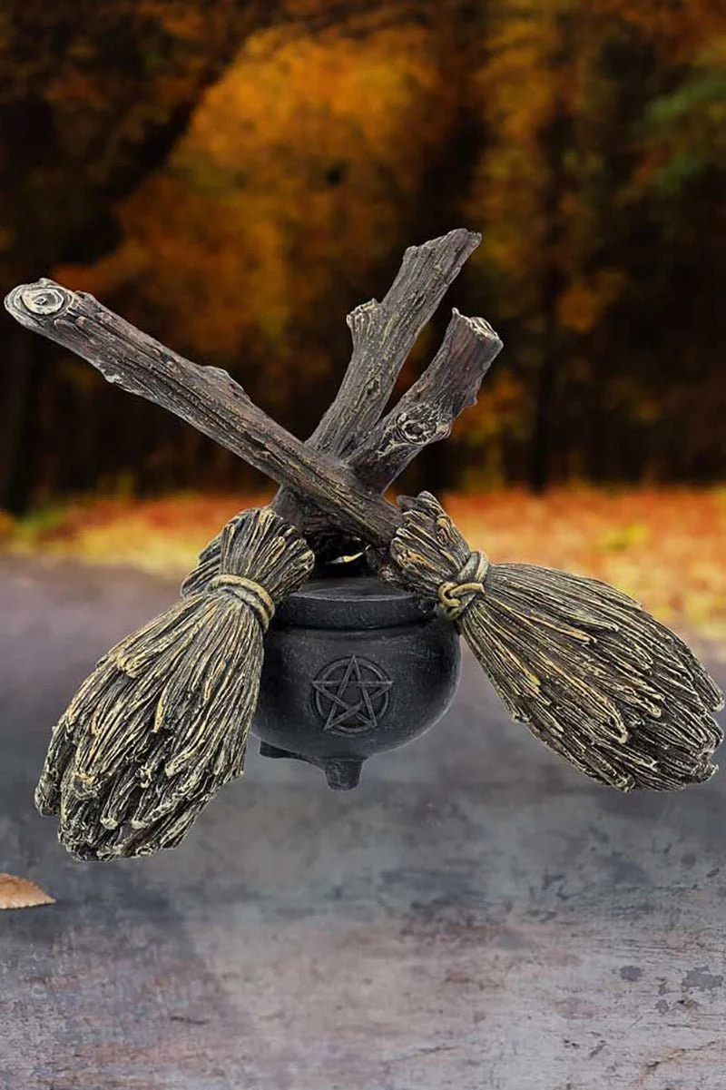 Broomstick Crystal Ball Holder - Image 3