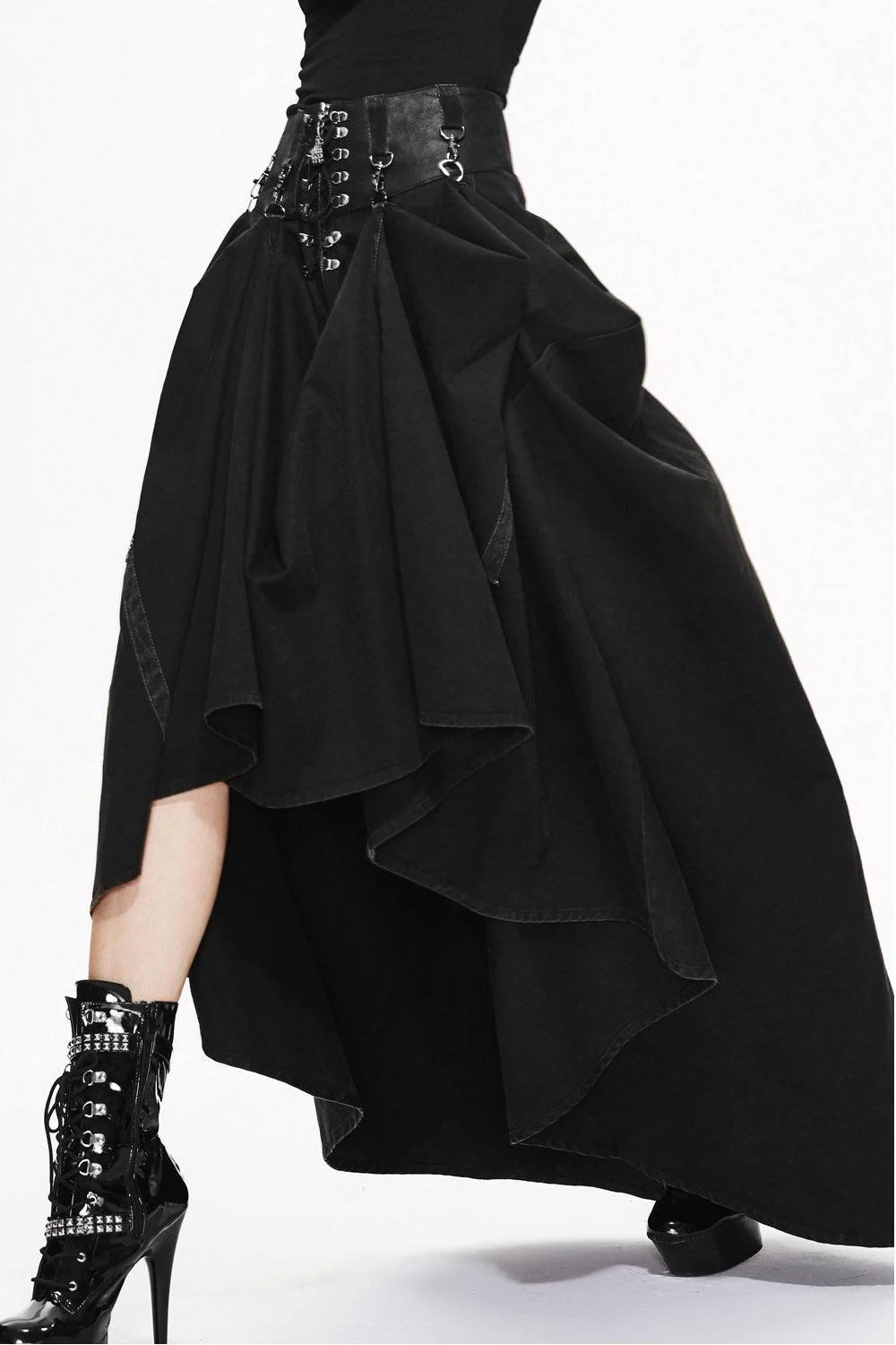 Bustle Harness Maxi Skirt - Image 2