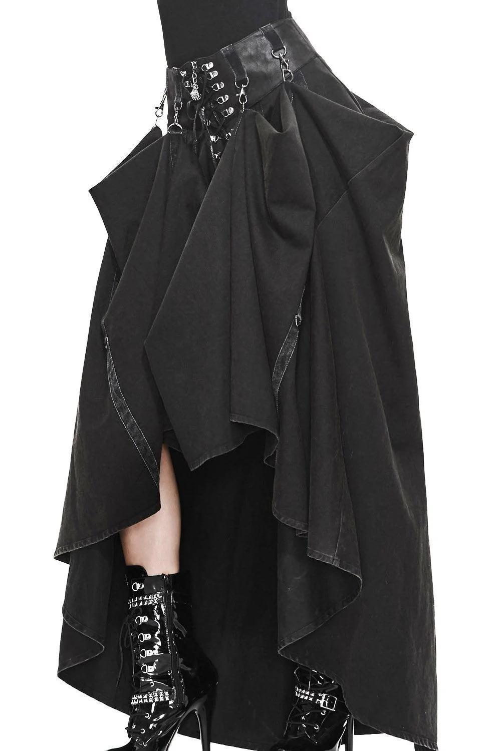 Bustle Harness Maxi Skirt - Image 3