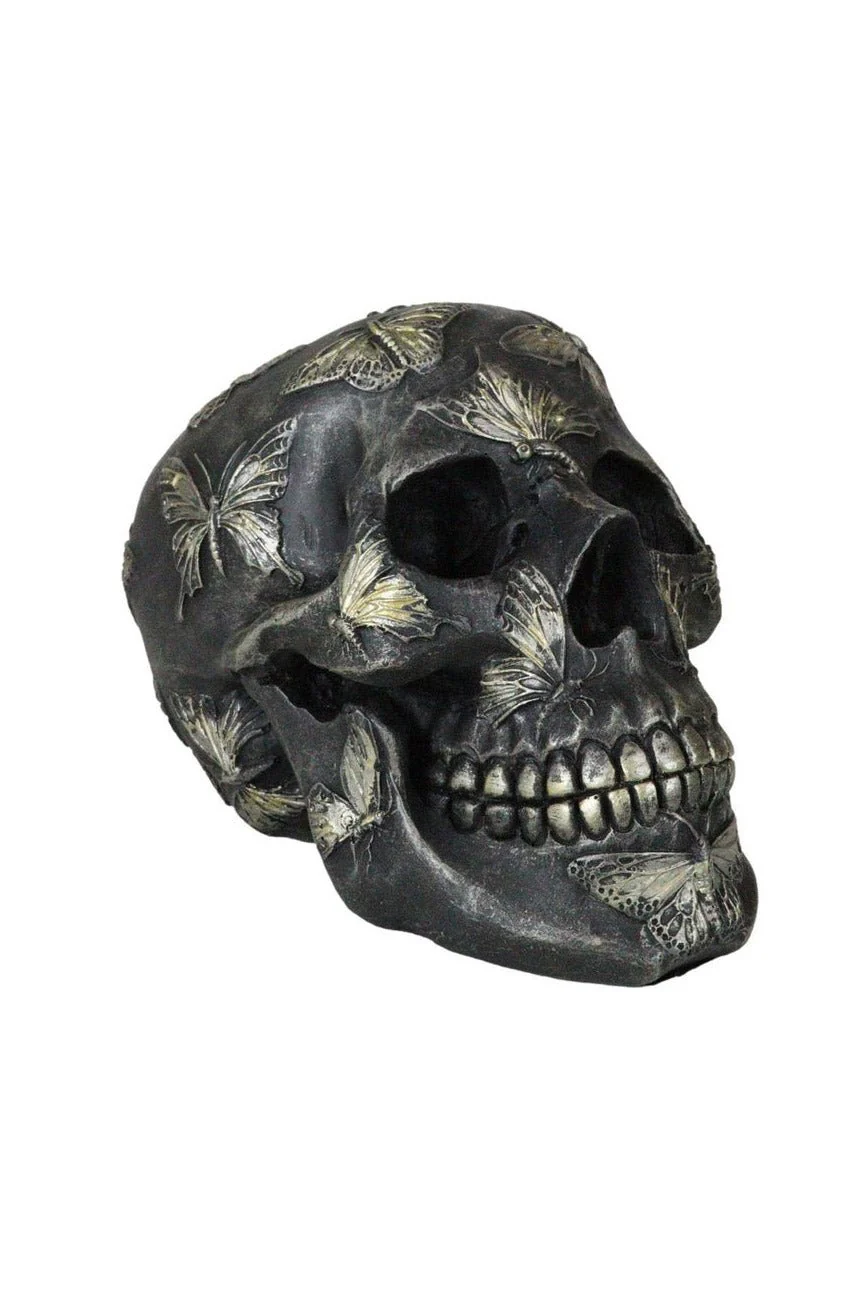 Butterfly Skull Statue - Image 6