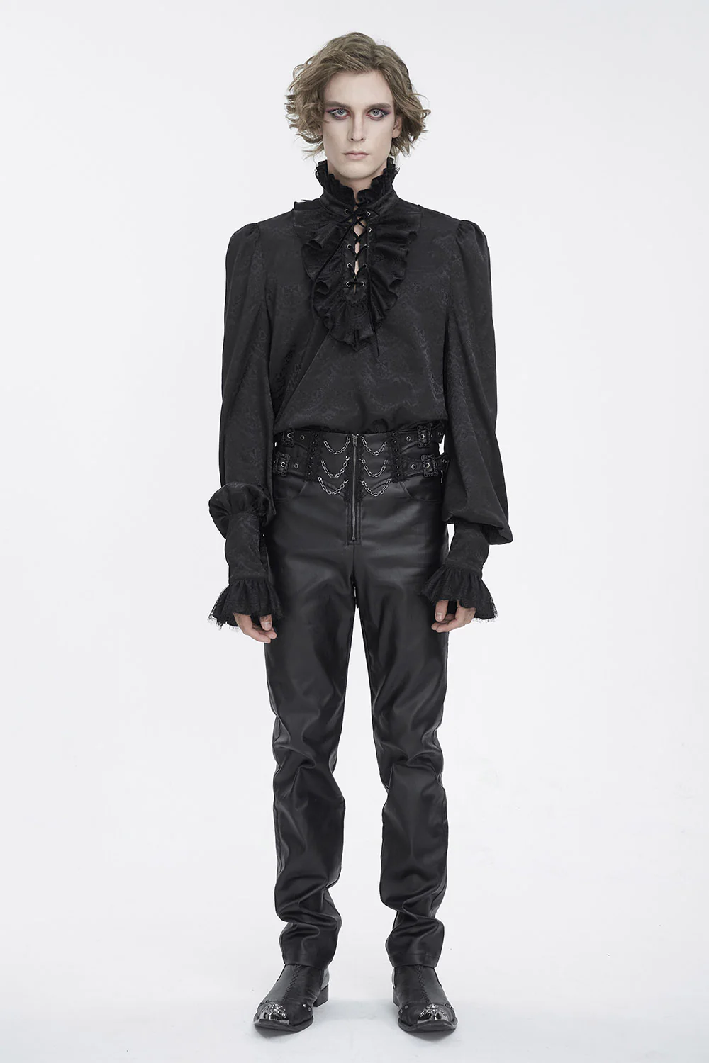 Castle Dracula Lace-Up Shirt - Image 8