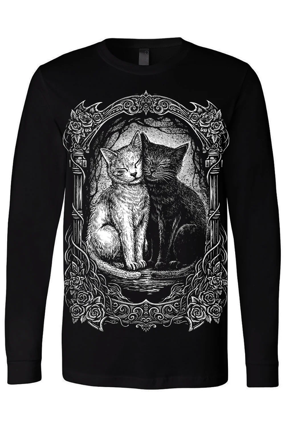 Cat Cuddles T-shirt - Image 4
