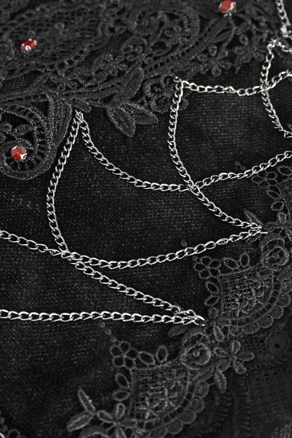 Catacombs of Paris Mermaid Maxi Skirt - Image 8
