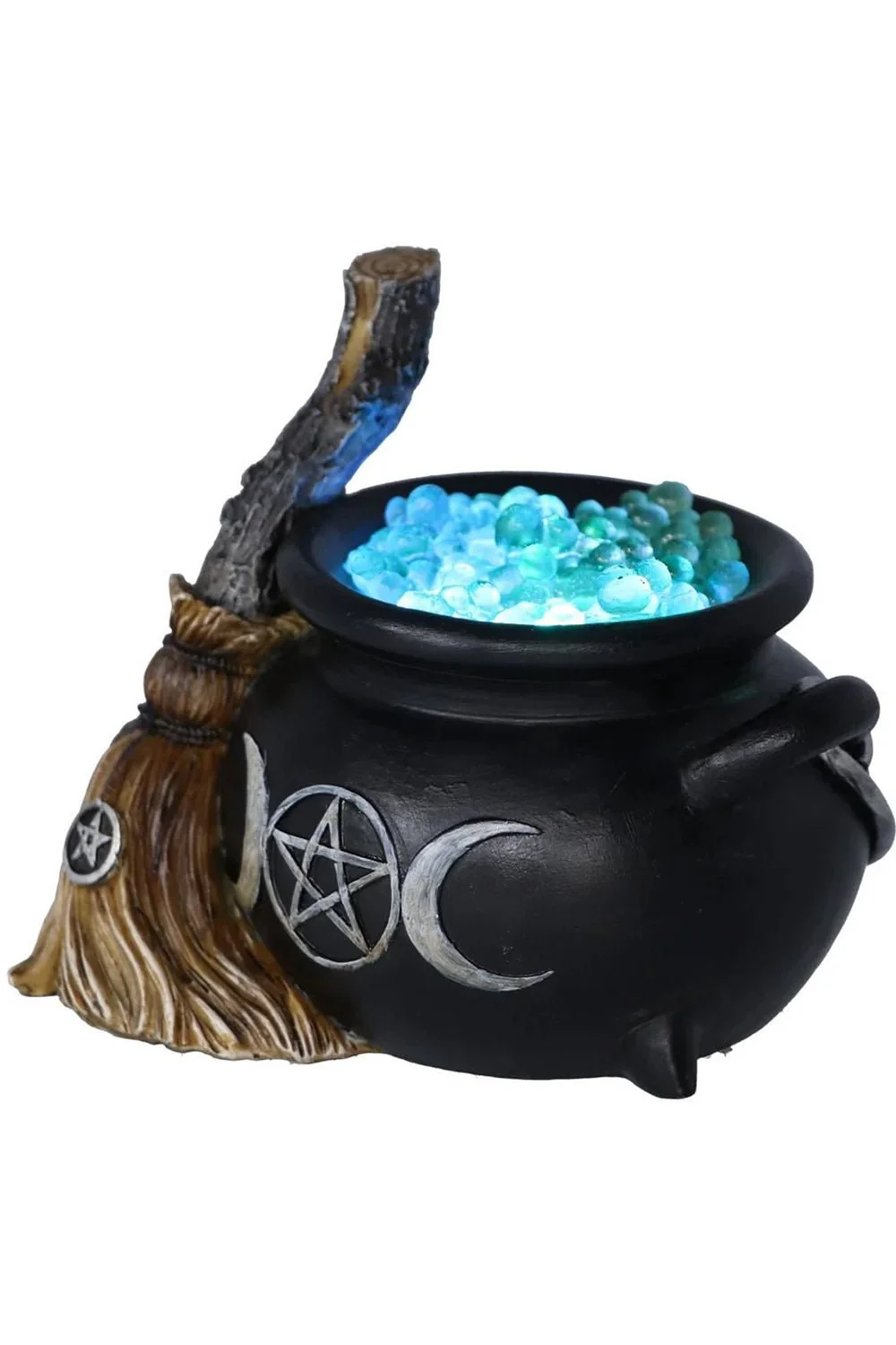 Cauldron with Broom - Image 3