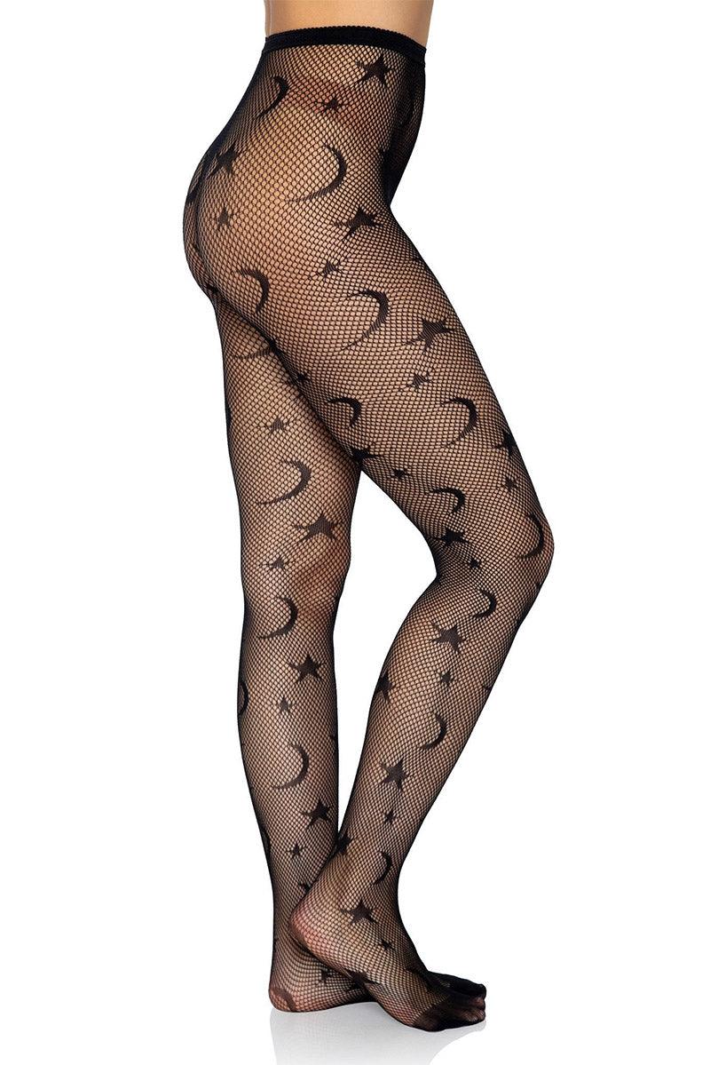 Celestial Night Fishnet Tights - Image 4