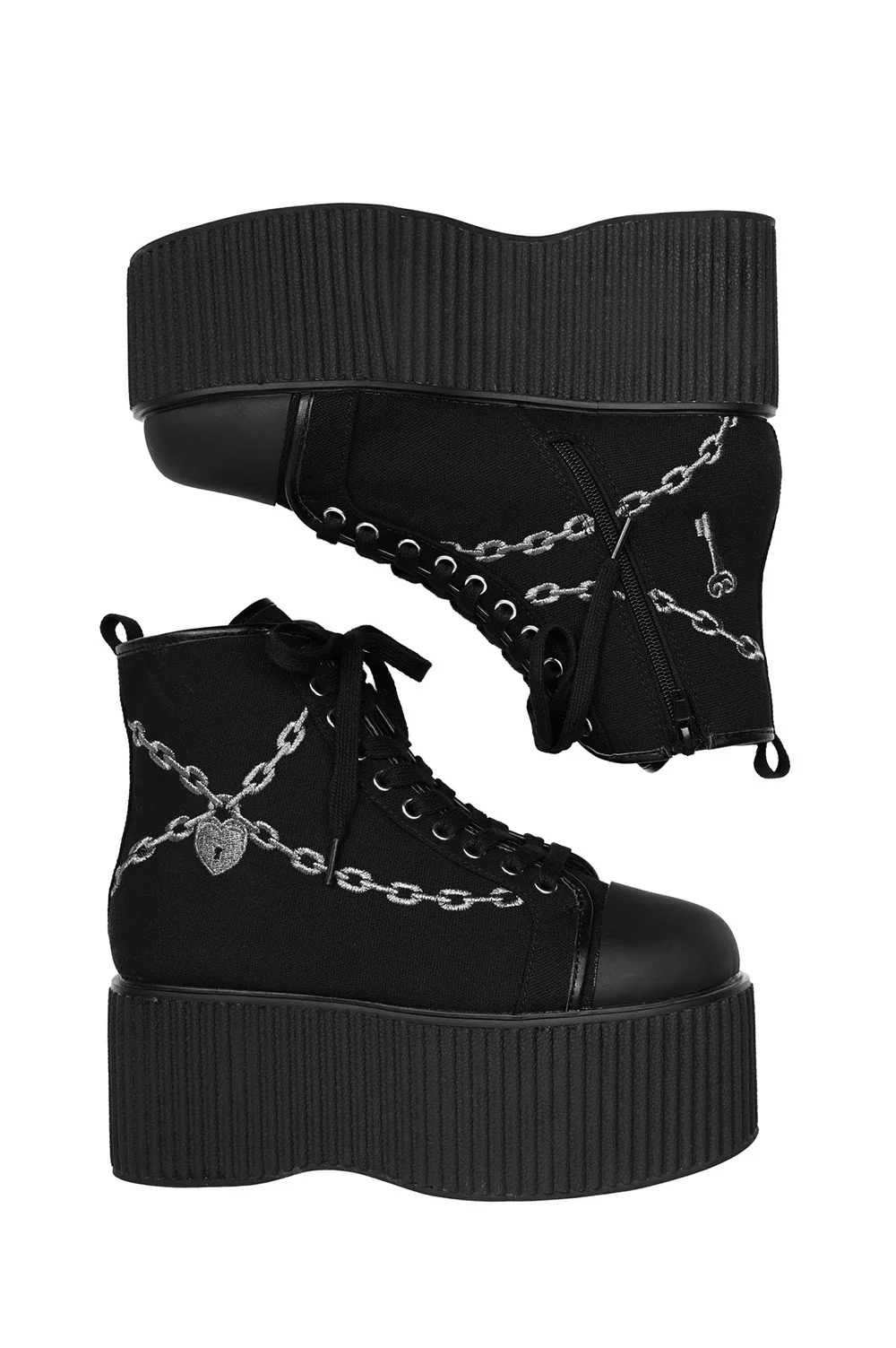 Chained Platform Sneakers - Image 2