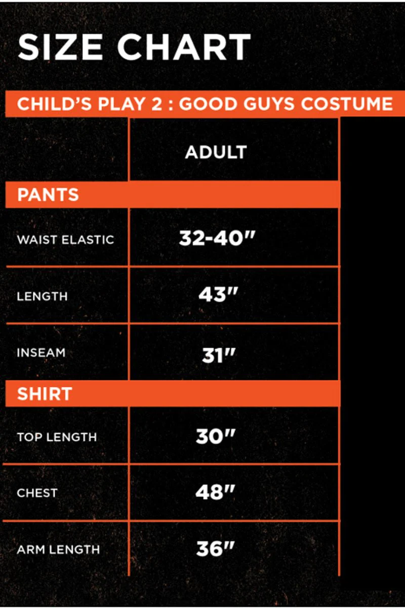 Child's Play - Good Guy Costume [Adult] - Image 3
