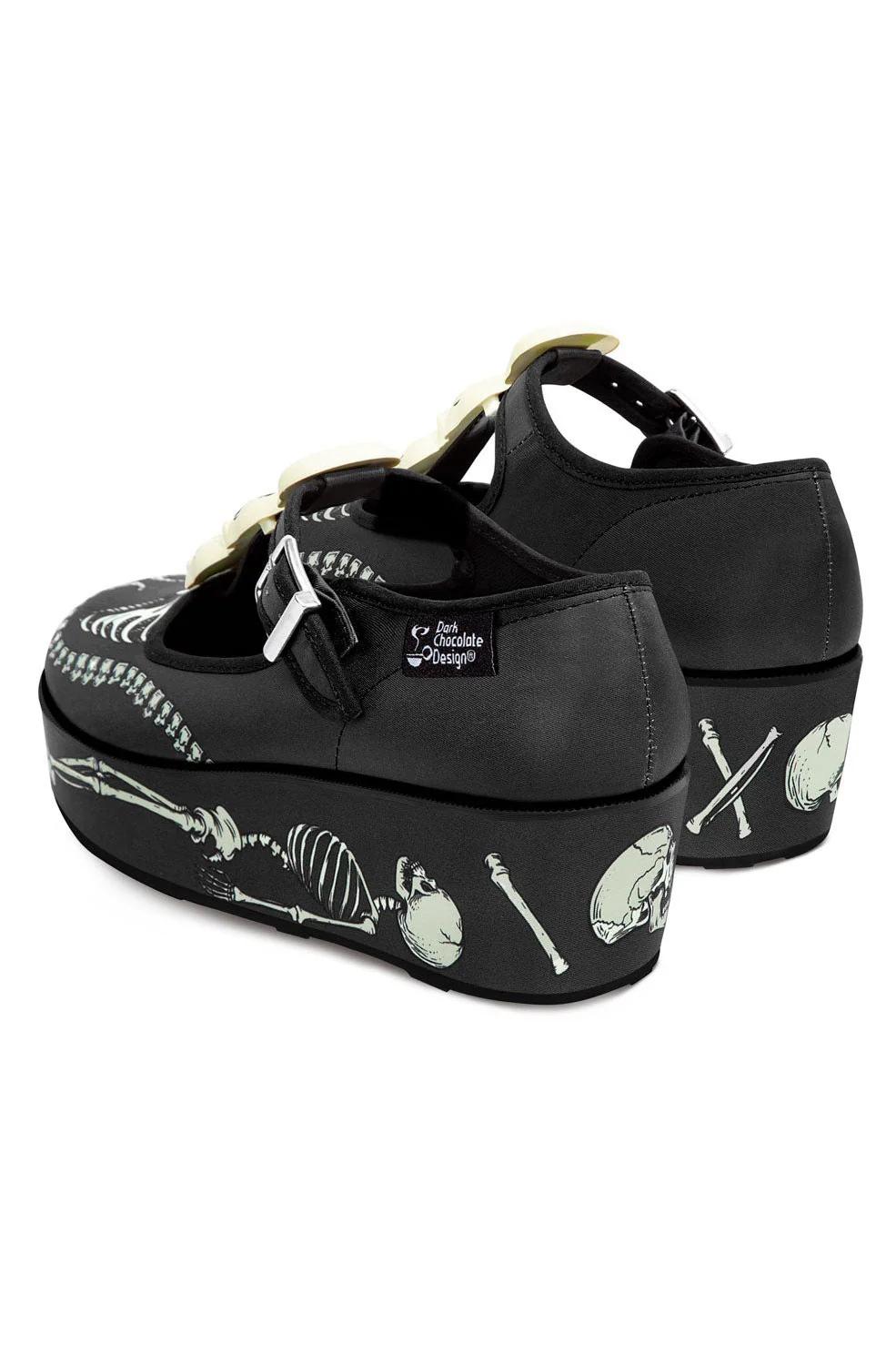Chocolaticas® Skeletons Under Your Bed Women's Mary Jane Pump - Image 3