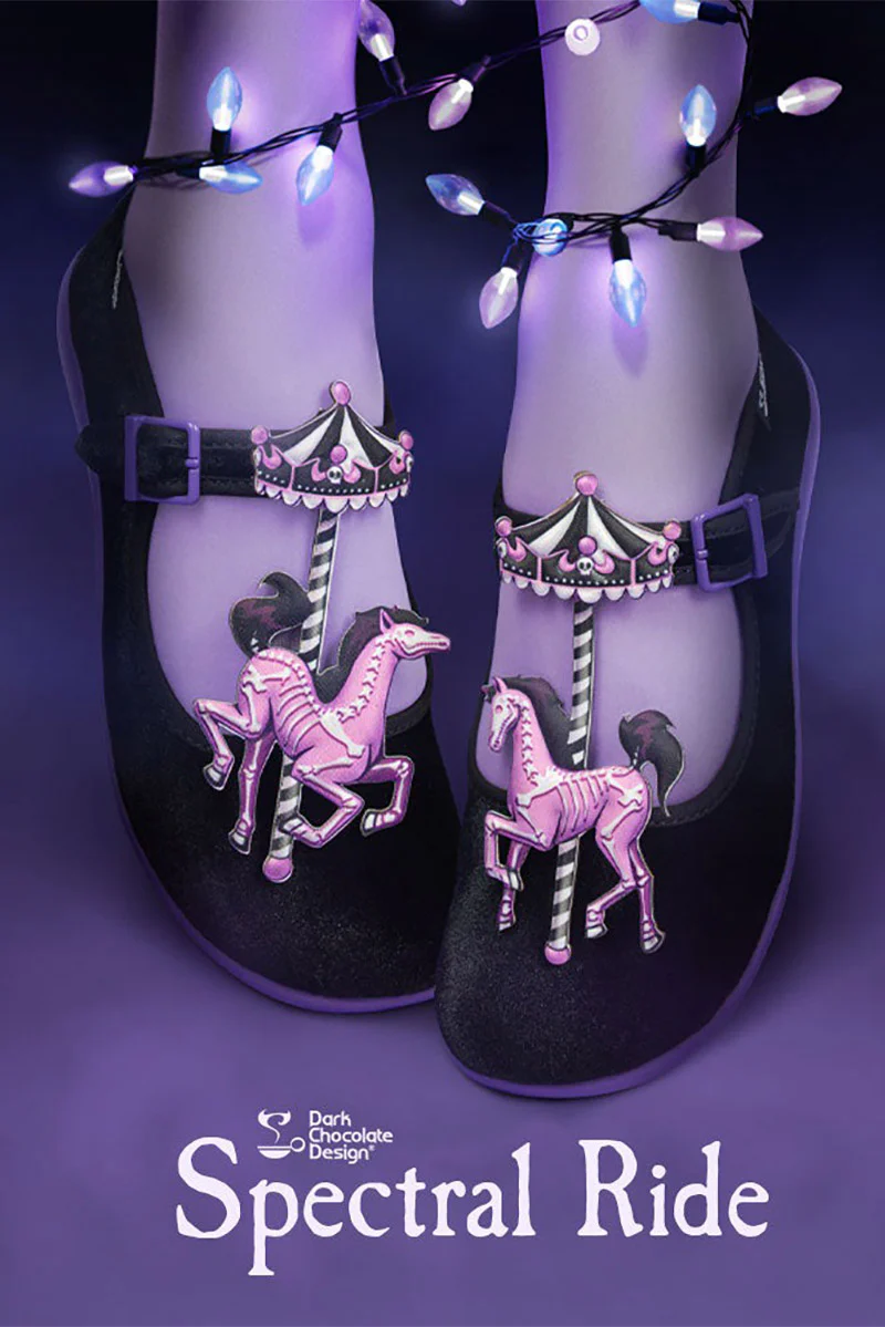Chocolaticas® Spectral Ride Women's Mary Jane Flat - Image 2