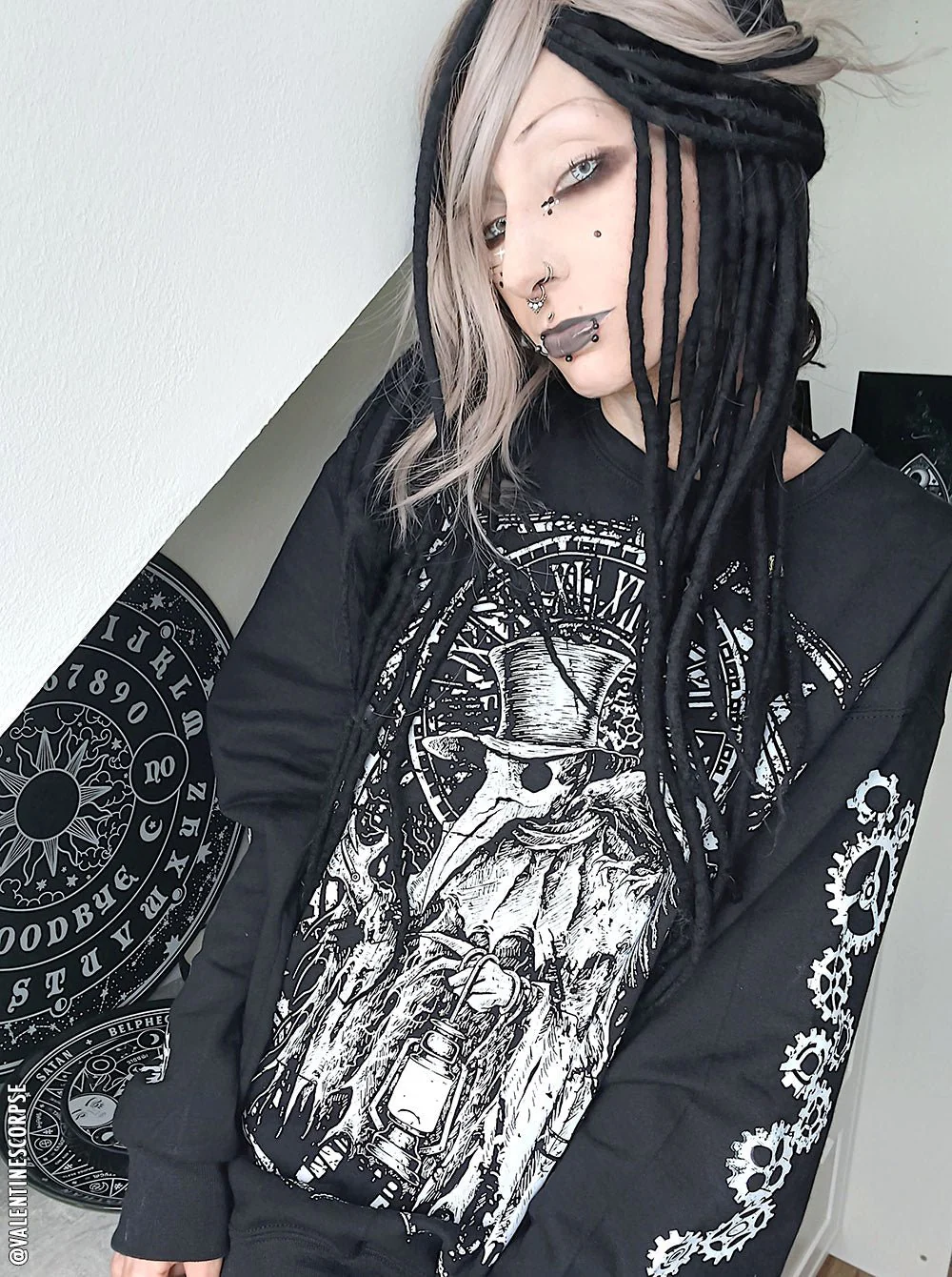 Clockwork Plague Doctor Sweatshirt - Image 6