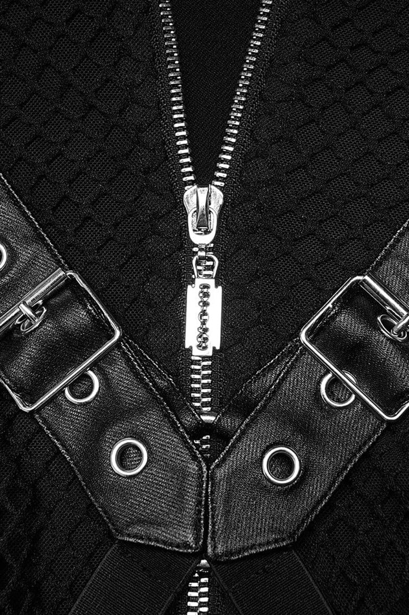 Club Creepture Leather Dress - Image 5