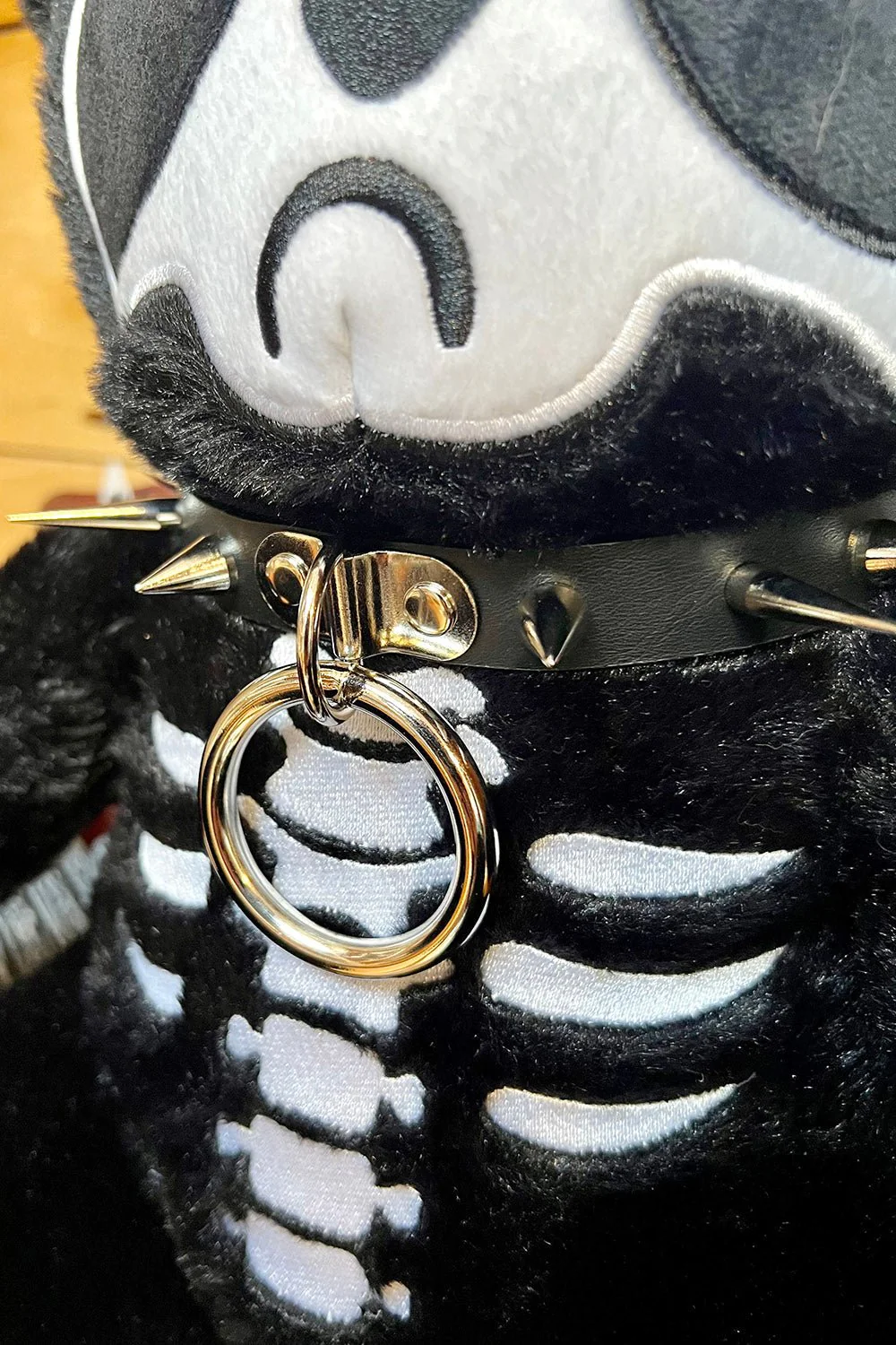 Coffin Nails Spiked Choker [SILVER SPIKES] - Image 7