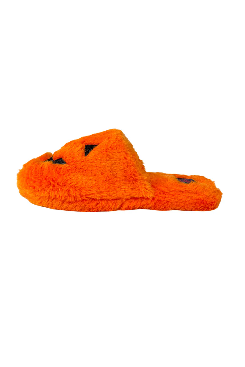 Orange Kreepy Kozy Jack Slippers [ORANGE/BLACK] - Image 4