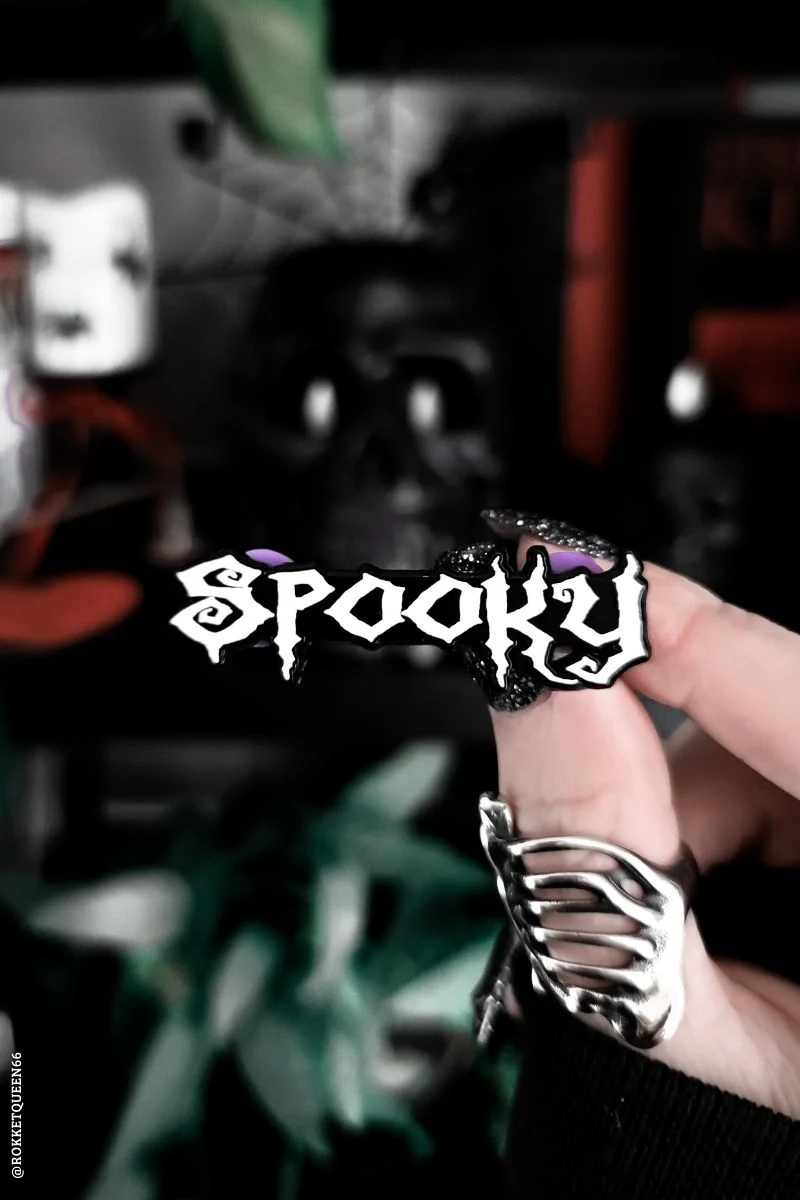 Spooky Enamel Pin