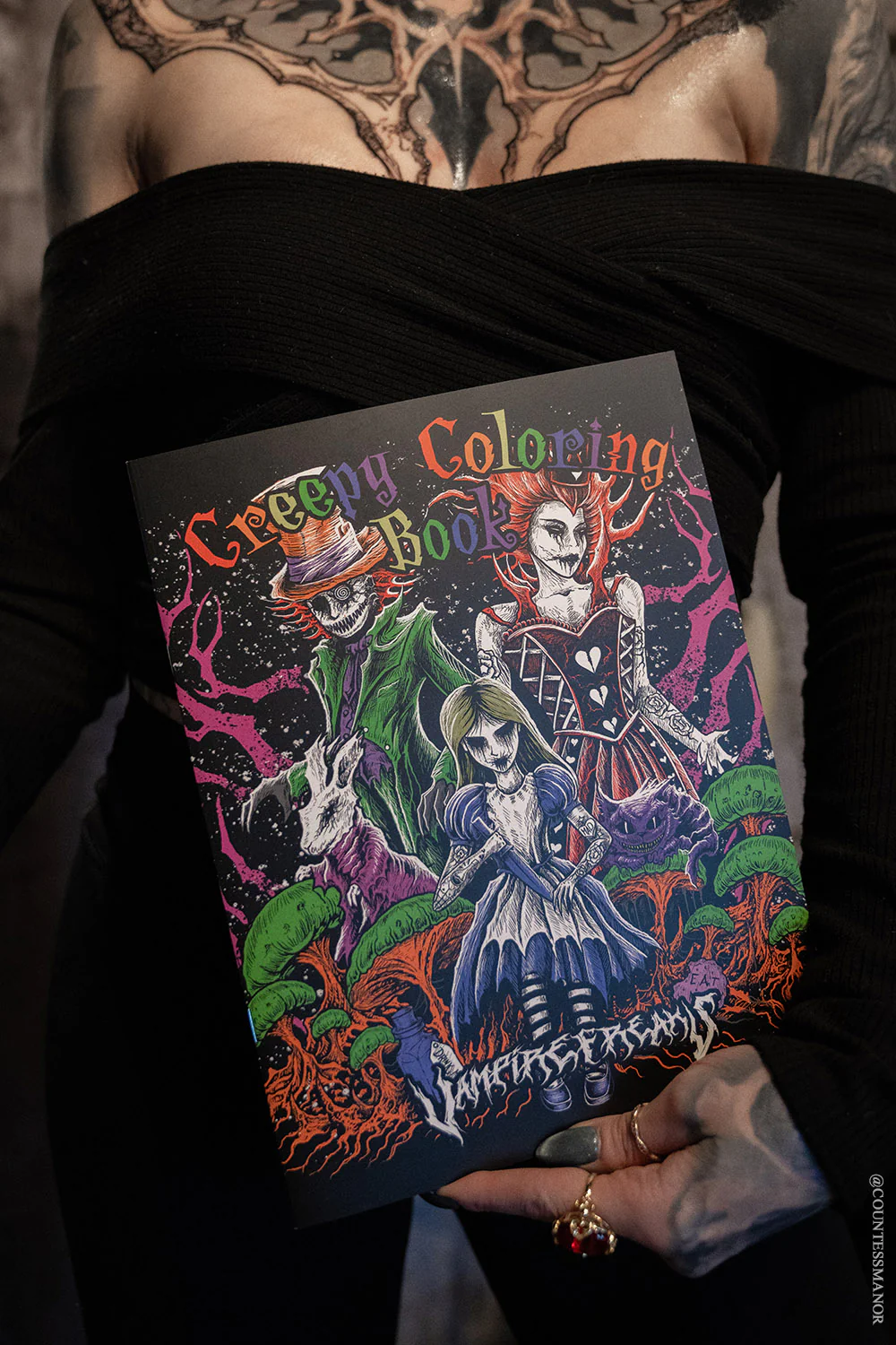Creepy Coloring Book - Image 3