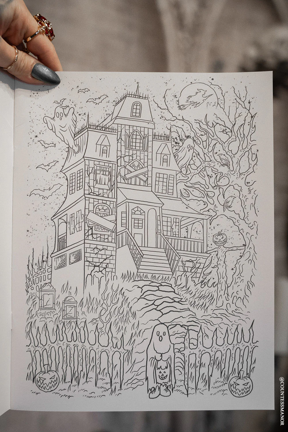 Creepy Coloring Book - Image 4