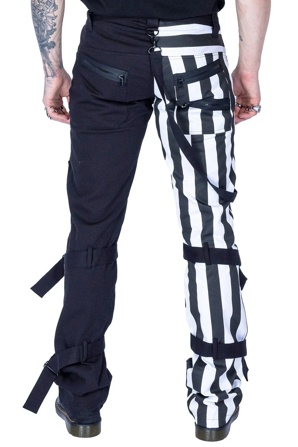 Cronus Pants [BLACK/WHITE] - Image 3