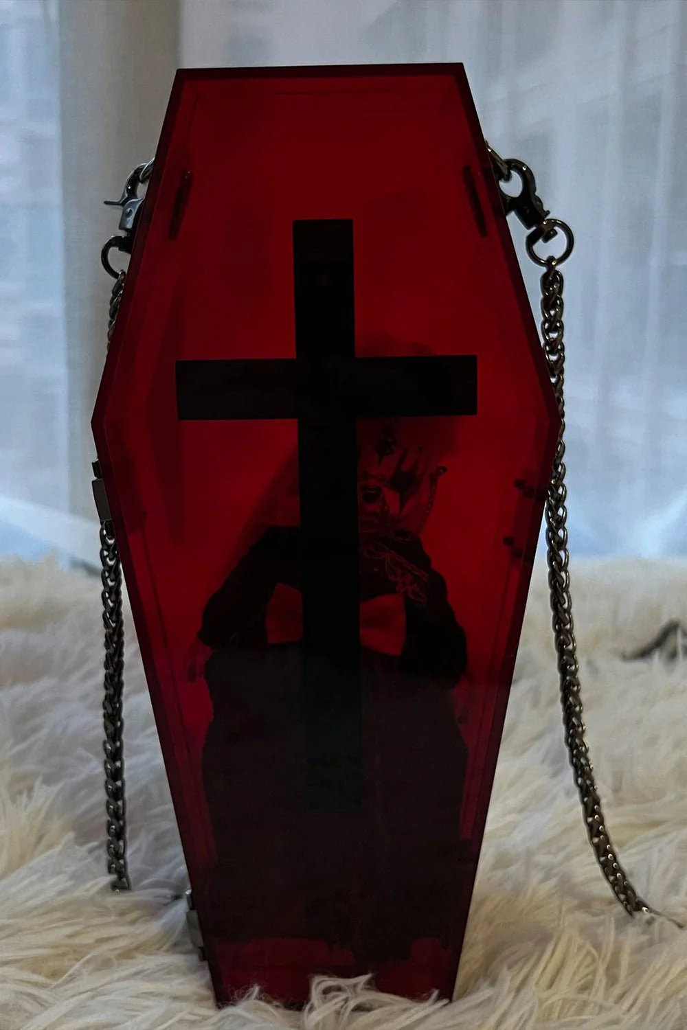 Crypt Keeper Coffin Bag [SCARLET] - Image 2