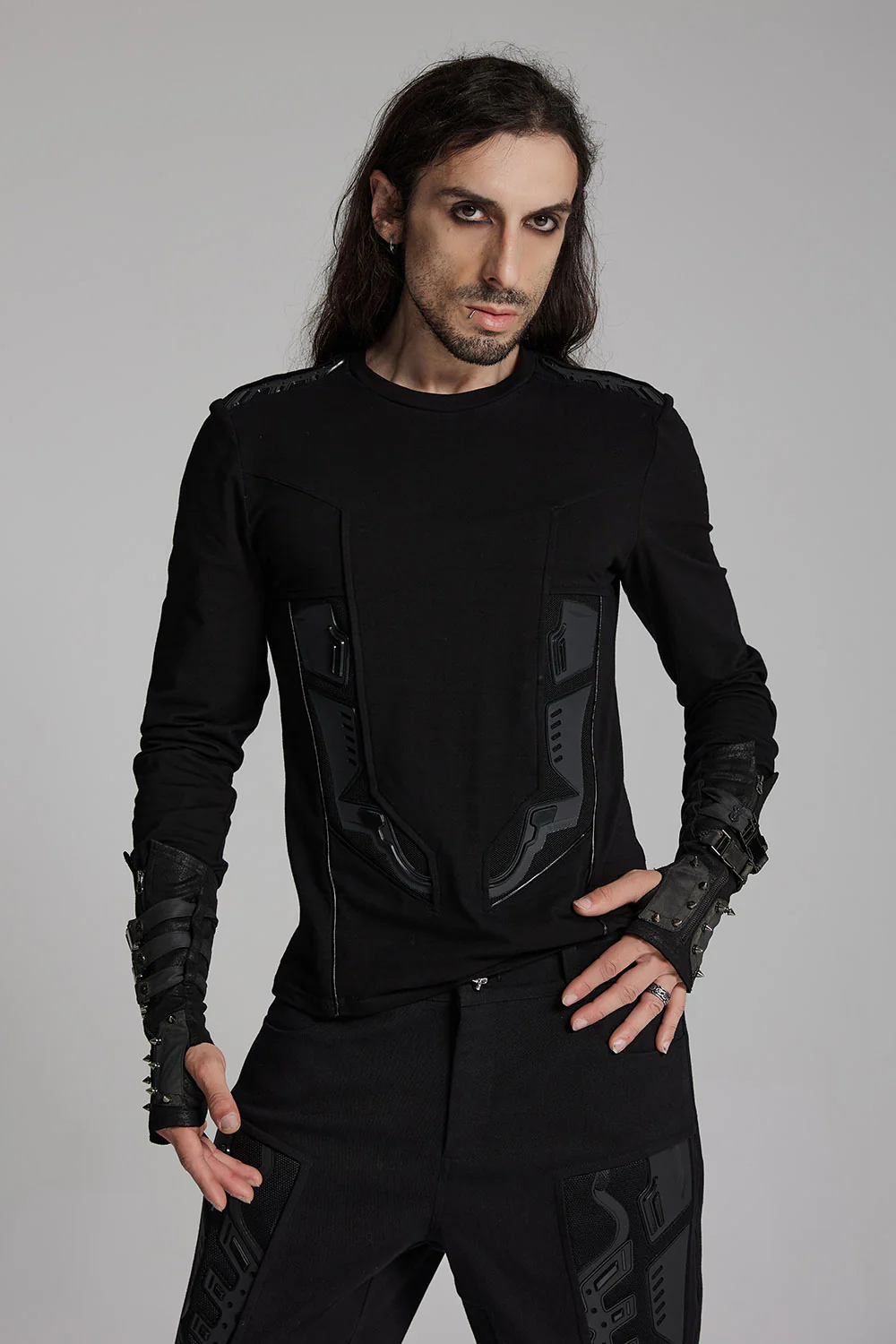 Cyber Techwear Armored Top - Image 5