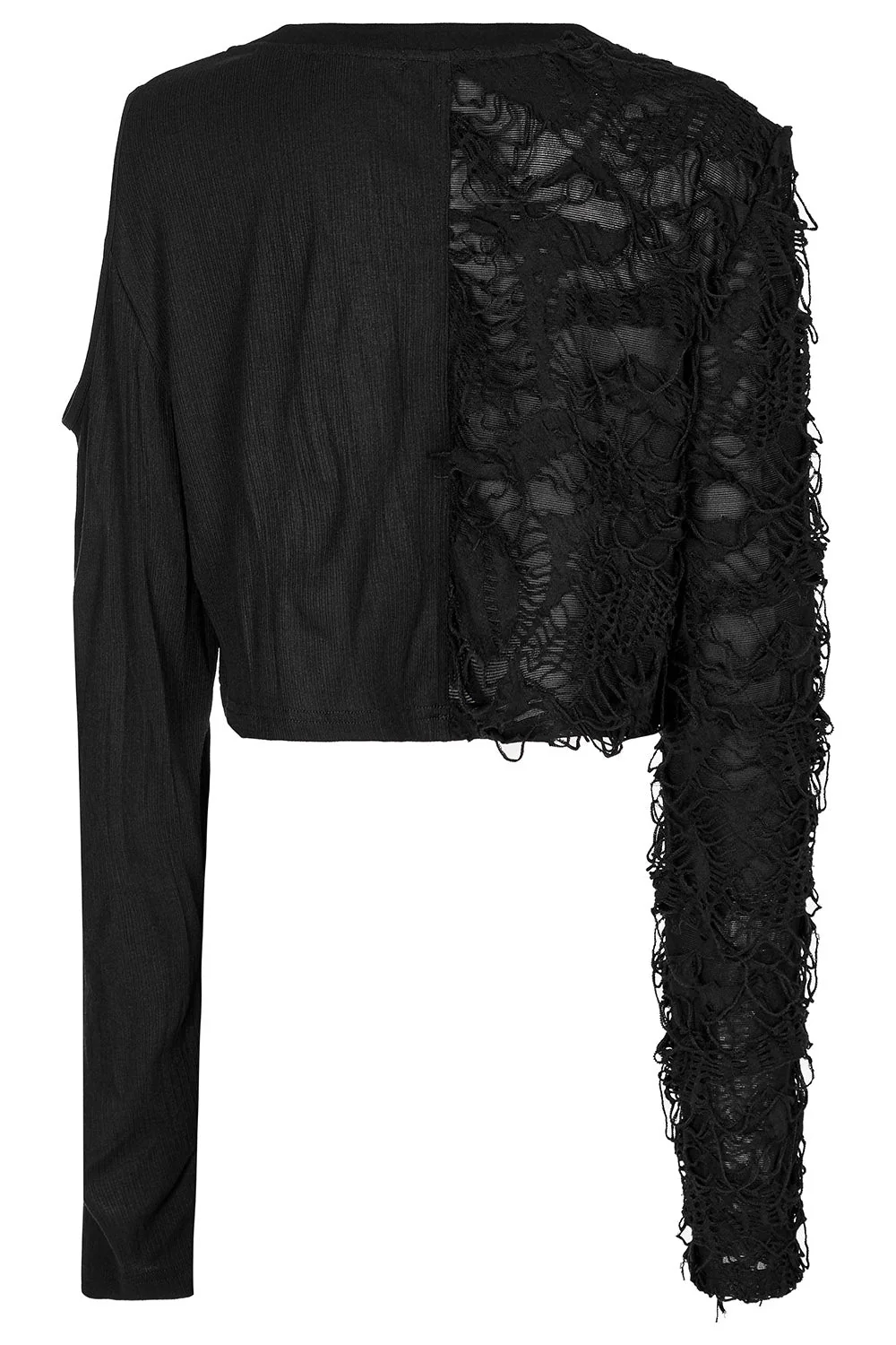 Daddy's Little Munster Crop Top [BLACK] - Image 8