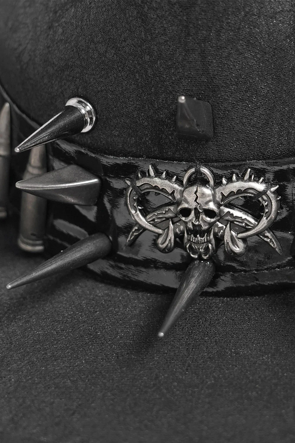 Dagger Bone Studded Hat - Image 5
