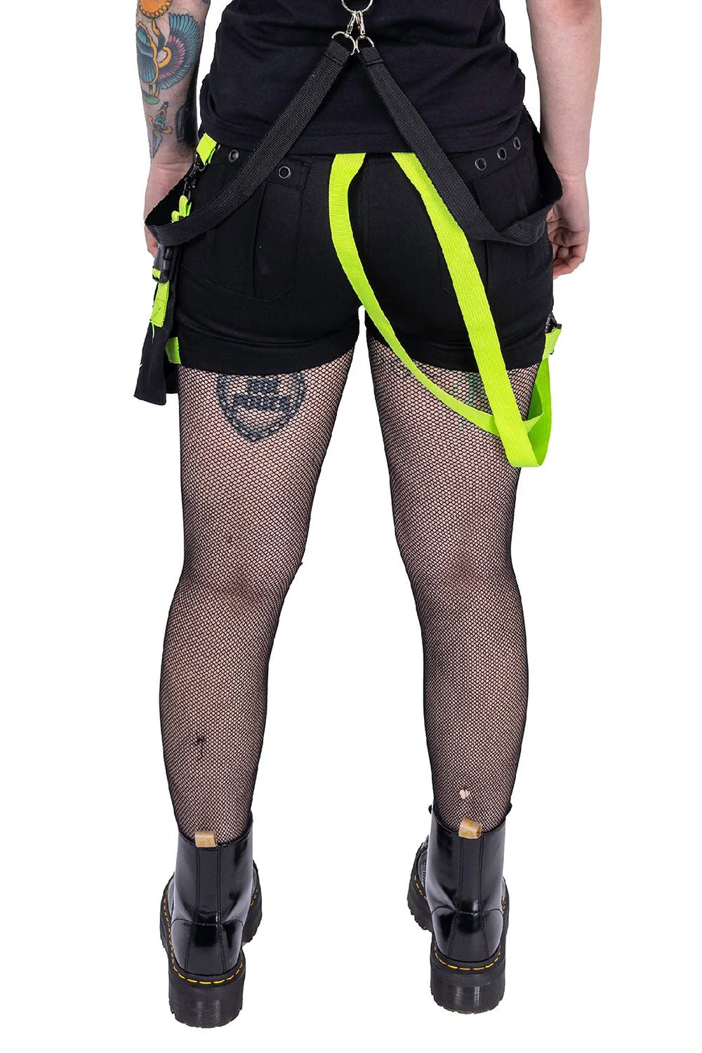 Danger Zone Shorts [BLACK/GREEN] - Image 7