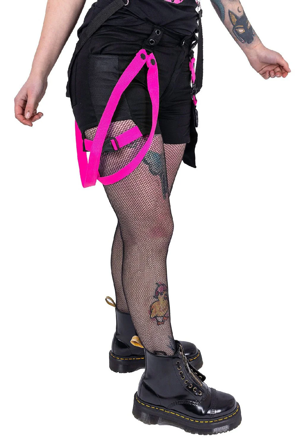 Danger Zone Shorts [BLACK/PINK] - Image 7