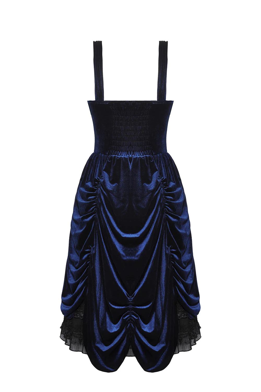 Dark Alice in Wonderland Bustle Dress - Image 8