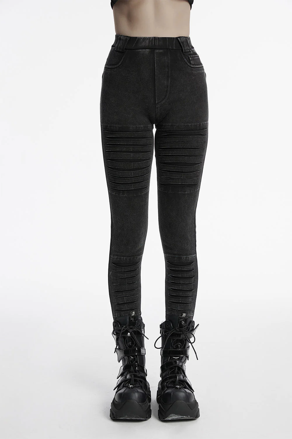 Dark Altar Distressed Skinny Jeans