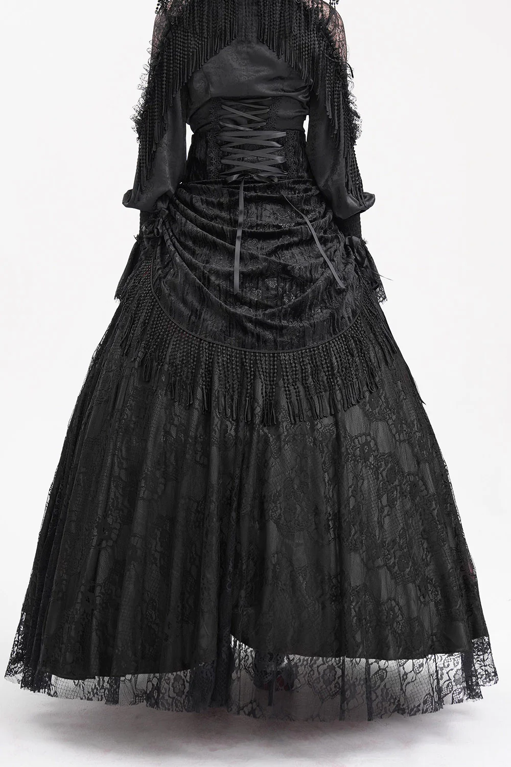 Dark Carriage Bustle Skirt - Image 5