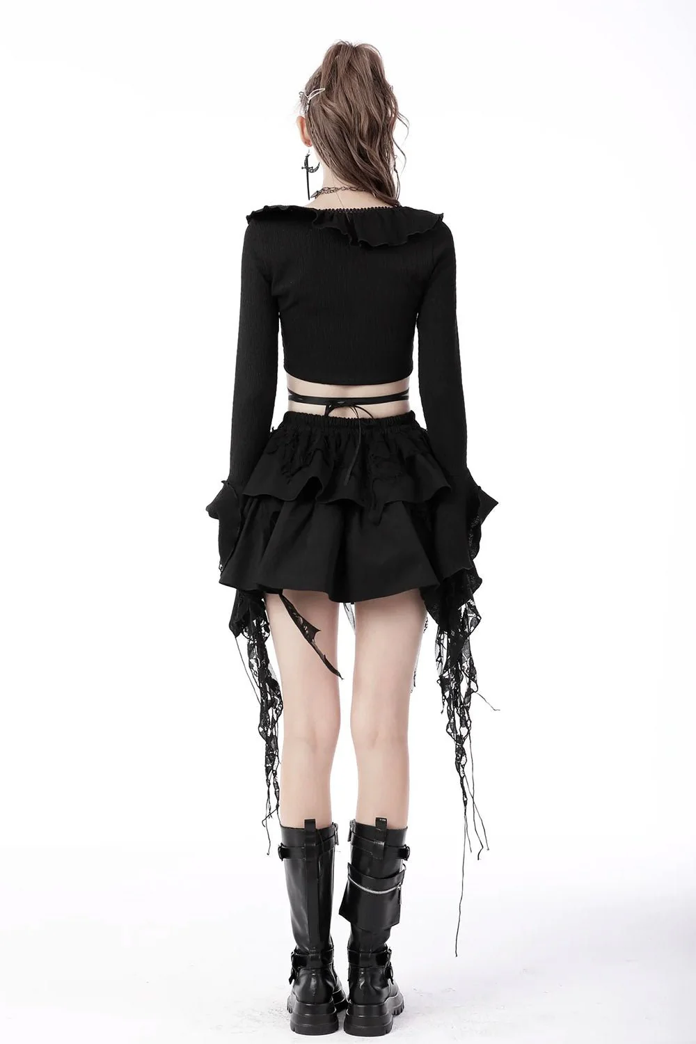 Dark Creature Ruffle Skirt - Image 4