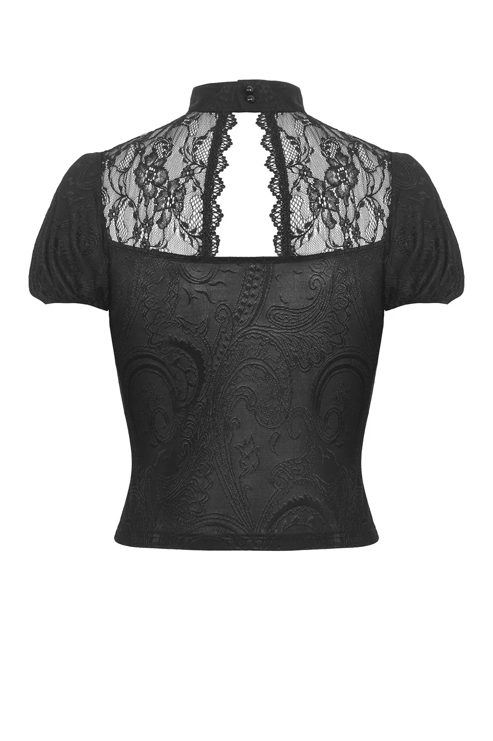 Dark Enchantments Damask Top - Image 2