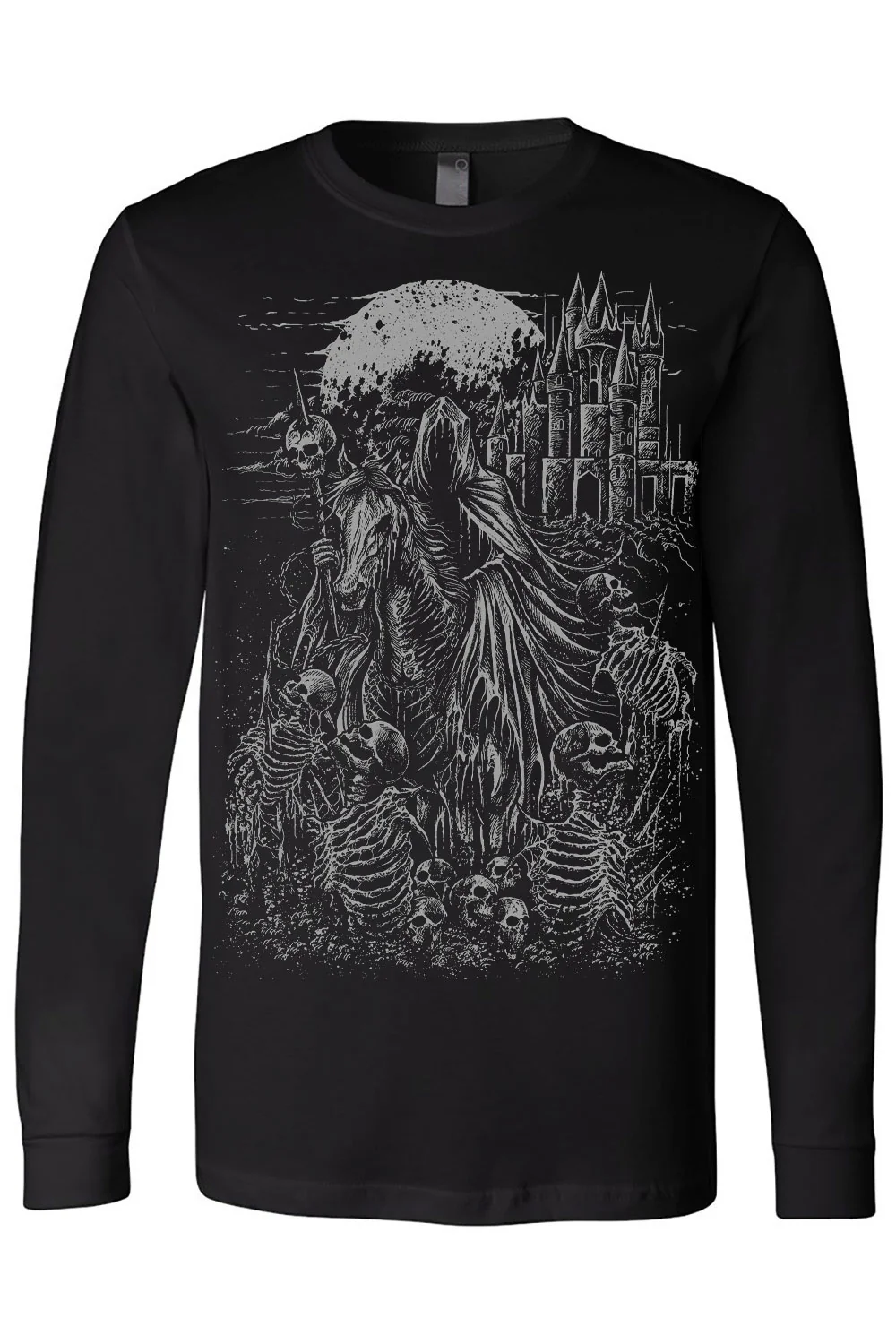 Dark Horseman T-shirt [Gray] - Image 5