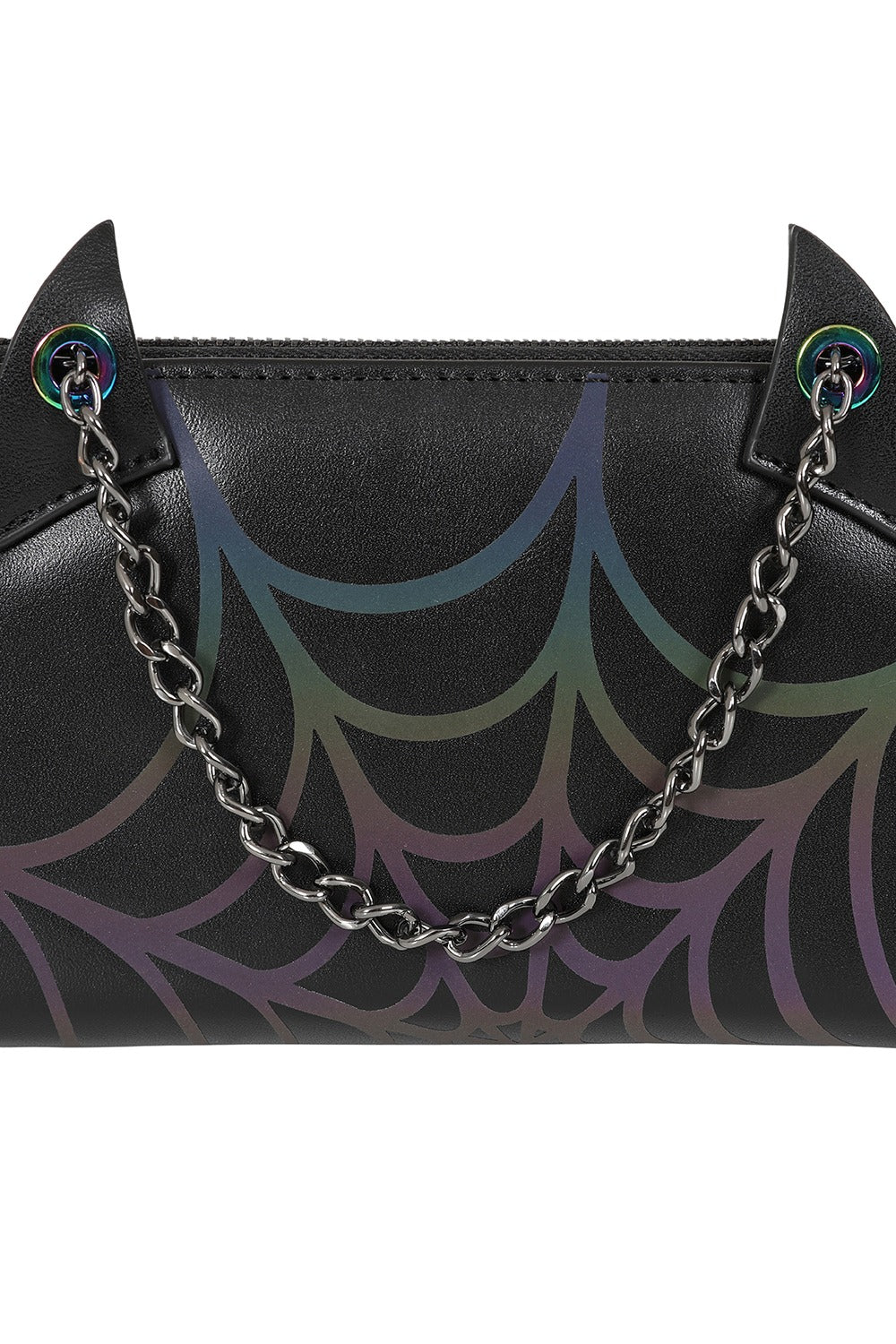 Dark Rainbow Spider Bat Wallet - Image 3