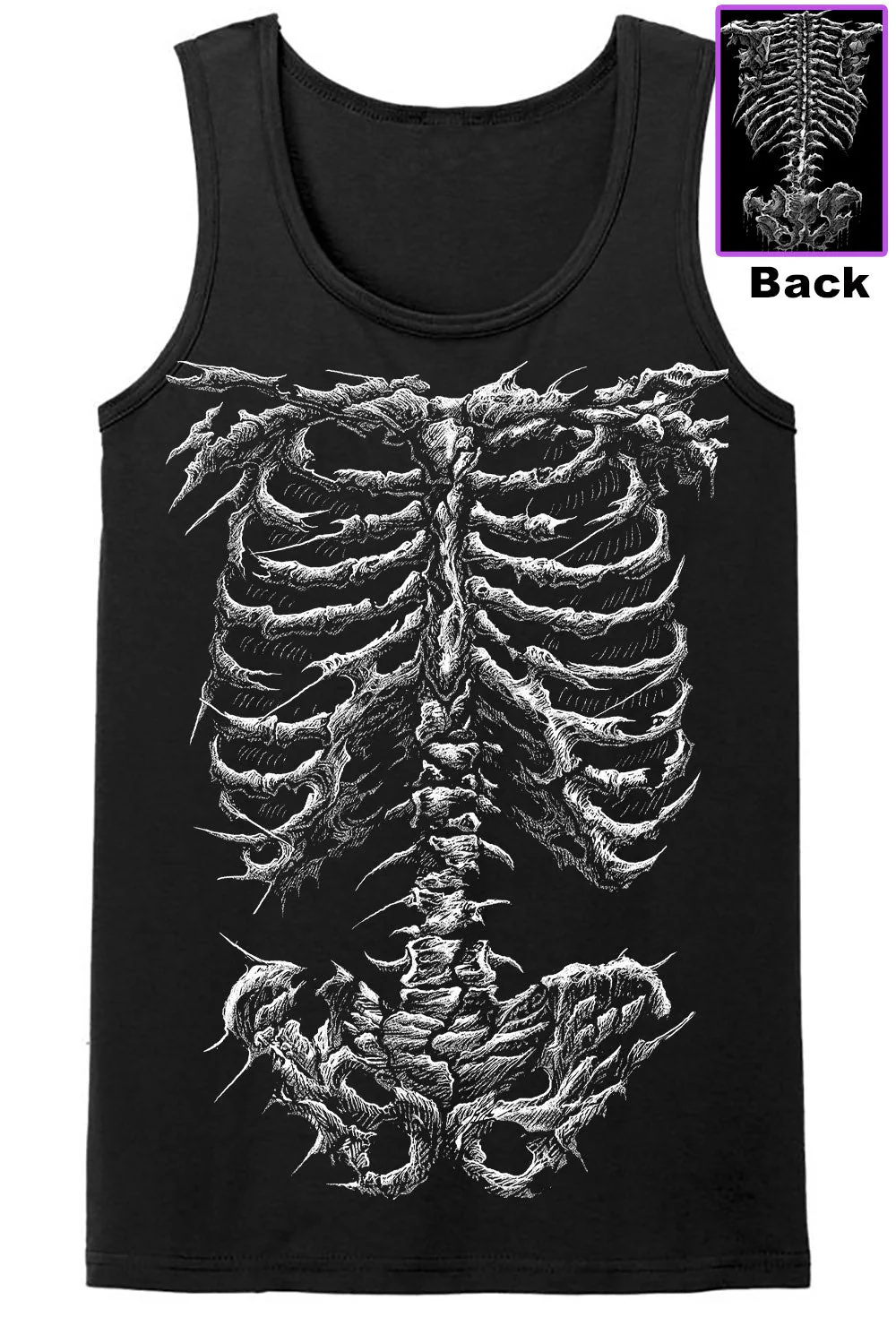 Dead Inside Skeleton T-shirt - Image 8